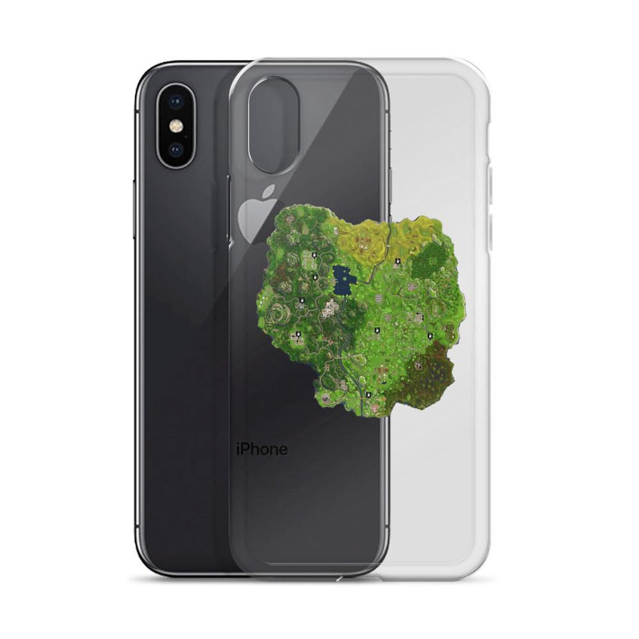 Fortnite Map Phone Case