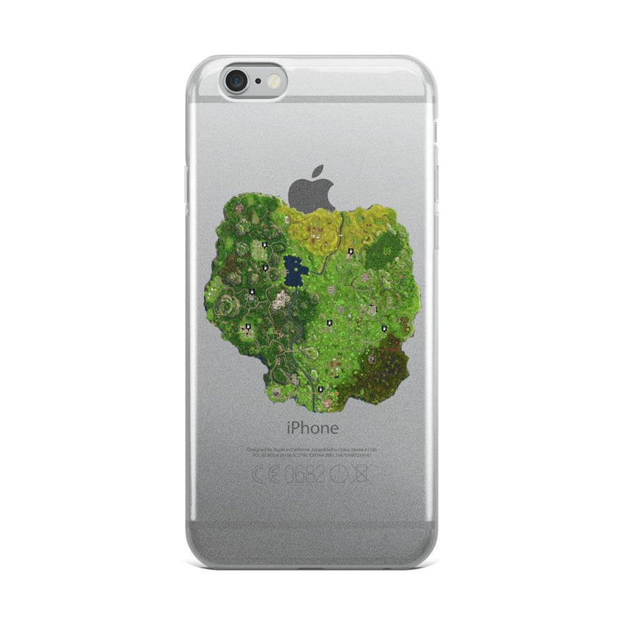 Fortnite Map Phone Case