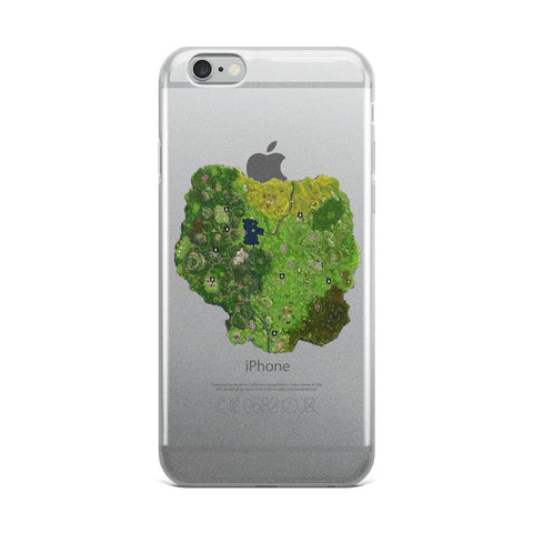 Fortnite Map Phone Case