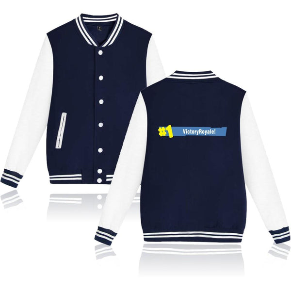 Fortnite Solid Casual Bomber Jacket