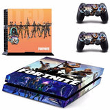 Fortnite Sticker Decal Sony Playstation 4 (Console and 2 Controllers)