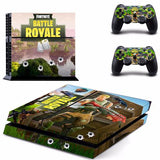 Fortnite Sticker Decal Sony Playstation 4 (Console and 2 Controllers)